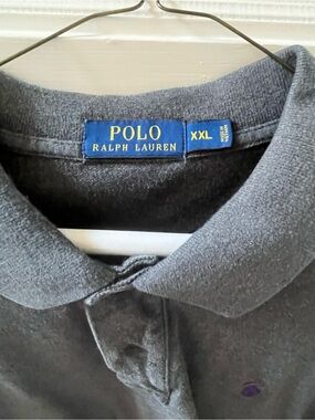 Polo by Ralph Lauren Men's Charcoal Gray Polo Shirt